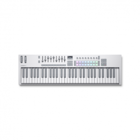 Novation Launchkey 61 MK4 White kontroler MIDI - 1 - Klawiatury, Kontrolery MIDI - Biały Launchkey 61 to potężny kontroler DAW, 