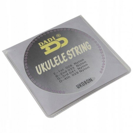 DADI UK080N BK - struny do ukulele 028-041