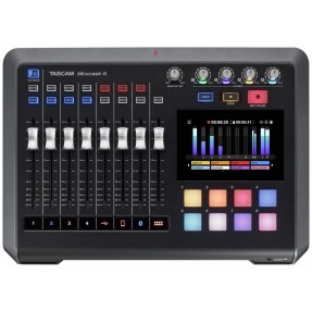 Tascam Mixcast 4 - mikser do podcastów, interfejs