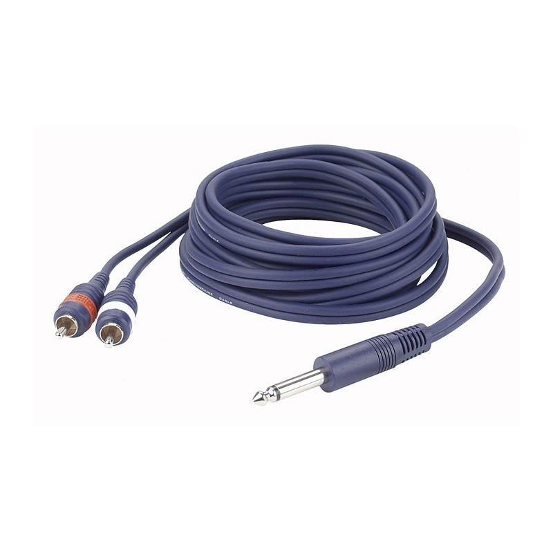 DAP Audio FL333 - Kabel mono Jack - RCA 3m