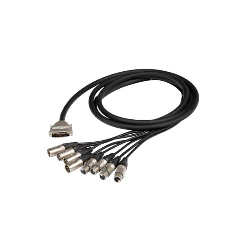 Proel ADAT220DN03 - kabel multicore SUB D - XLR 3m