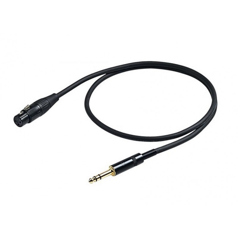 Proel CHL210LU2 - Kabel Jack M - XLR F 2m Proel CHL210LU2 - Kabel Jack M - XLR F 2m