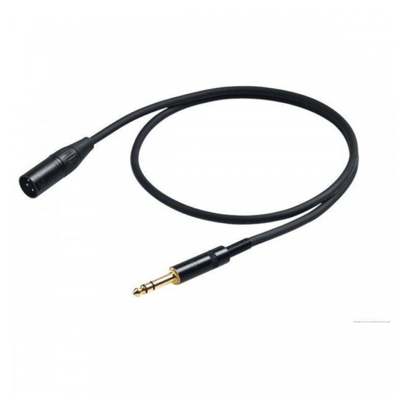 Proel CHL230LU2 - Kabel Jack M - XLR M 2m Proel CHL230LU2 - Kabel Jack M - XLR M 2m