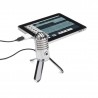 SAMSON Meteor Mic connected to tablet