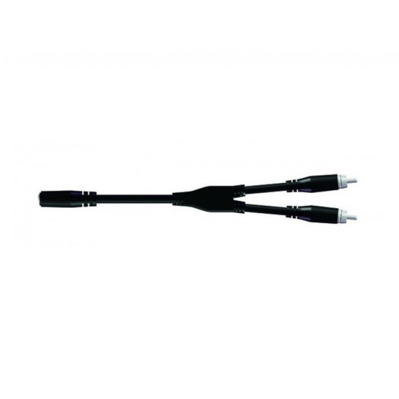 Proel BULK525LU03 - Kabel mJack F - 2x RCA M 0,3m
