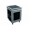 ST Special combo case Pro, 14 U on castors + case ST Special combo case Pro, 14 U on castors + case