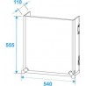ST Special combo case TA-1, 17 U, castors - case ST Special combo case TA-1, 17 U, castors - case