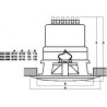 MONACOR EDL-206 - głośnik sufitowy