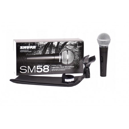 SHURE SM58SE - mikrofon dynamiczny z wyłącznikiem