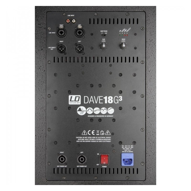 LD SYSTEMS DAVE 18 G3 -  zestaw nagłośnieniowy