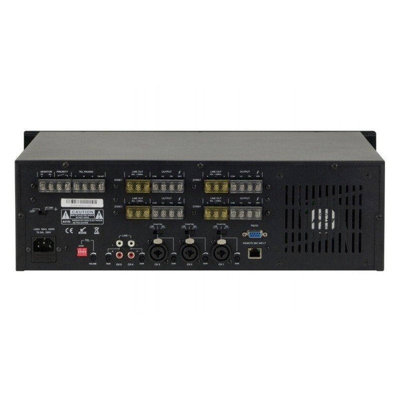 ITC AUDIO T-4060MP - Centrala nagłośnieniowa