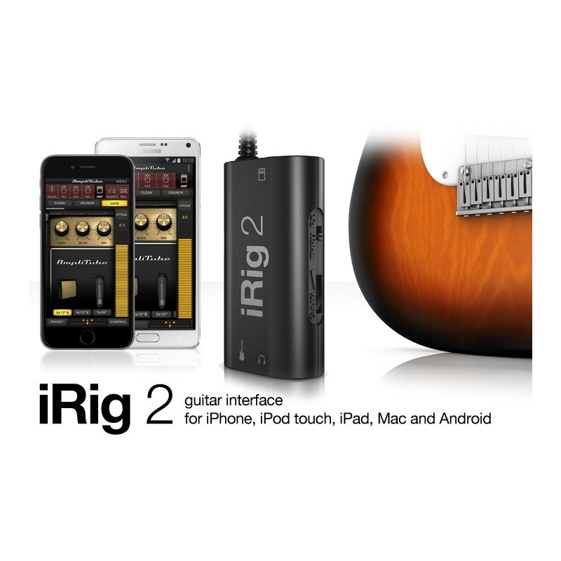 IK Multimedia iRig 2 - interfejs audio na iPad, iPhone , ANDROID