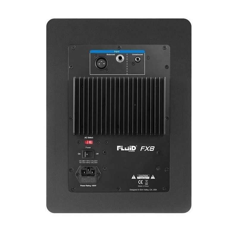 Fluid Audio FX8 BK - Monitory studyjne, para