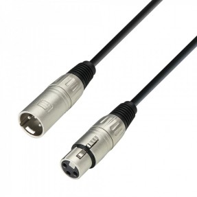 ADAM HALL K3MMF0100 KABEL XLR-XLR 1M - kabel mikrofonowy