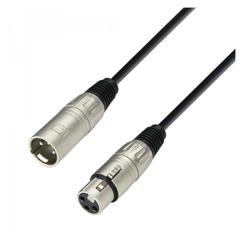 ADAM HALL K3MMF0100 KABEL XLR-XLR 1M - kabel mikrofonowy