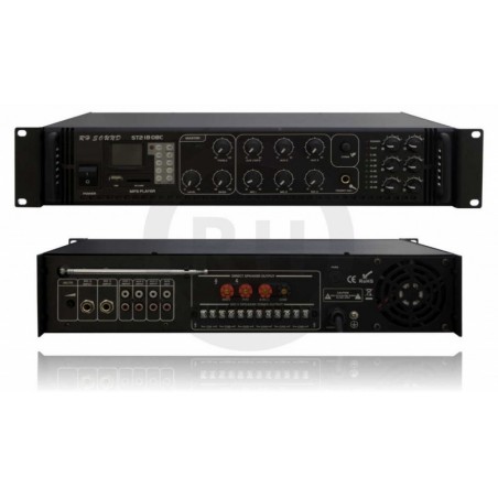 RH SOUND ST-2120BCslsMP3+FM+IR - Wzmacniacz Zintegrowany 100V