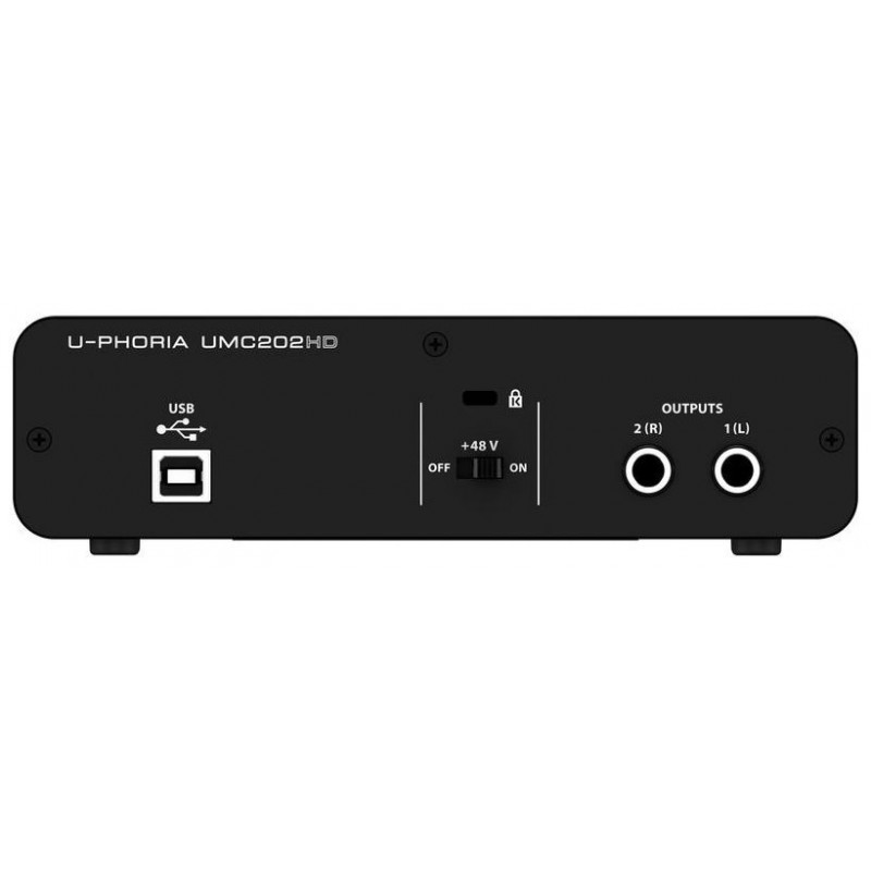 BEHRINGER U-PHORIA UMC202HD - interfejs USB