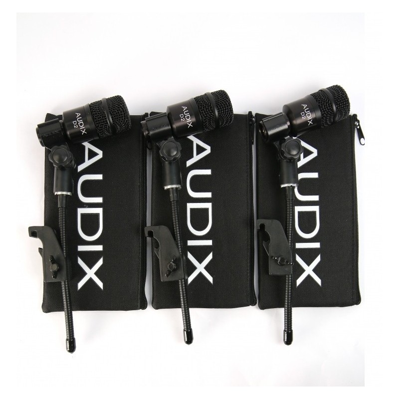 Audix D2 TRIO - zestaw mikrofonów do instrumentów