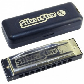HOHNER HU009L SILVER STAR D-DUR - Harmonijka ustna