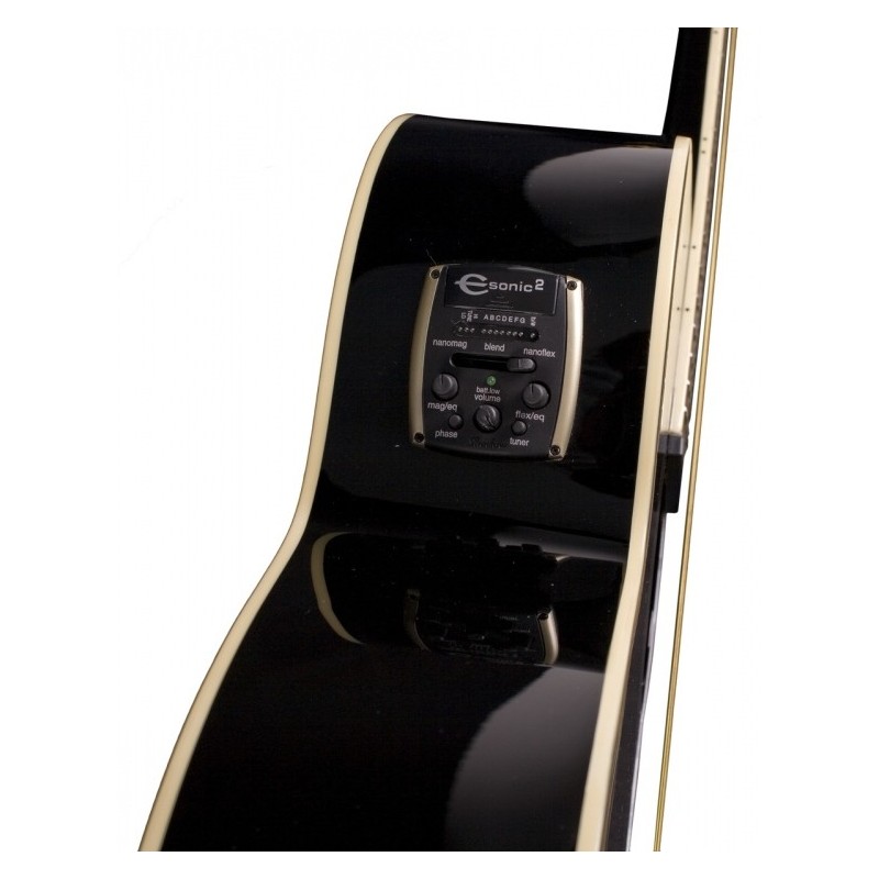 Epiphone J-200EC Studio Solid Top Fishman BK - gitara e-akustyczna