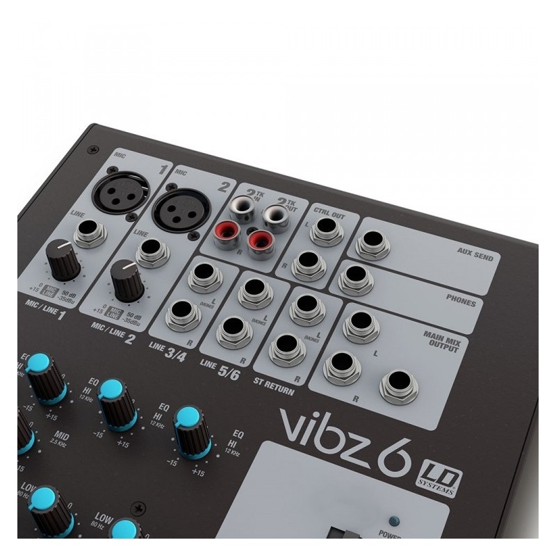 LD Systems VIBZ 6 - mikser analogowy