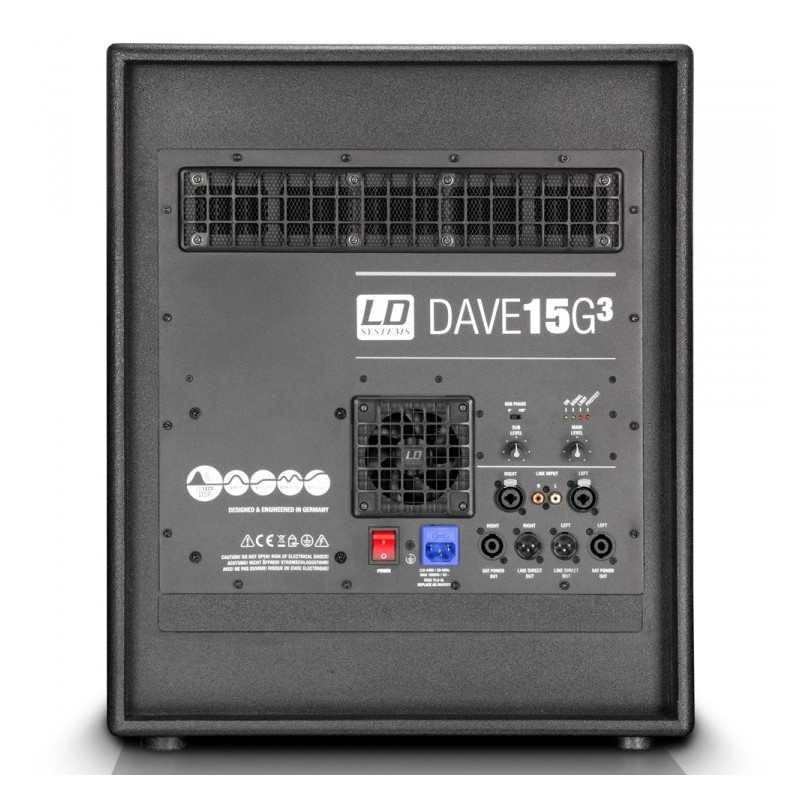 LD Systems DAVE 15 G3 - zestaw nagłośnieniowy