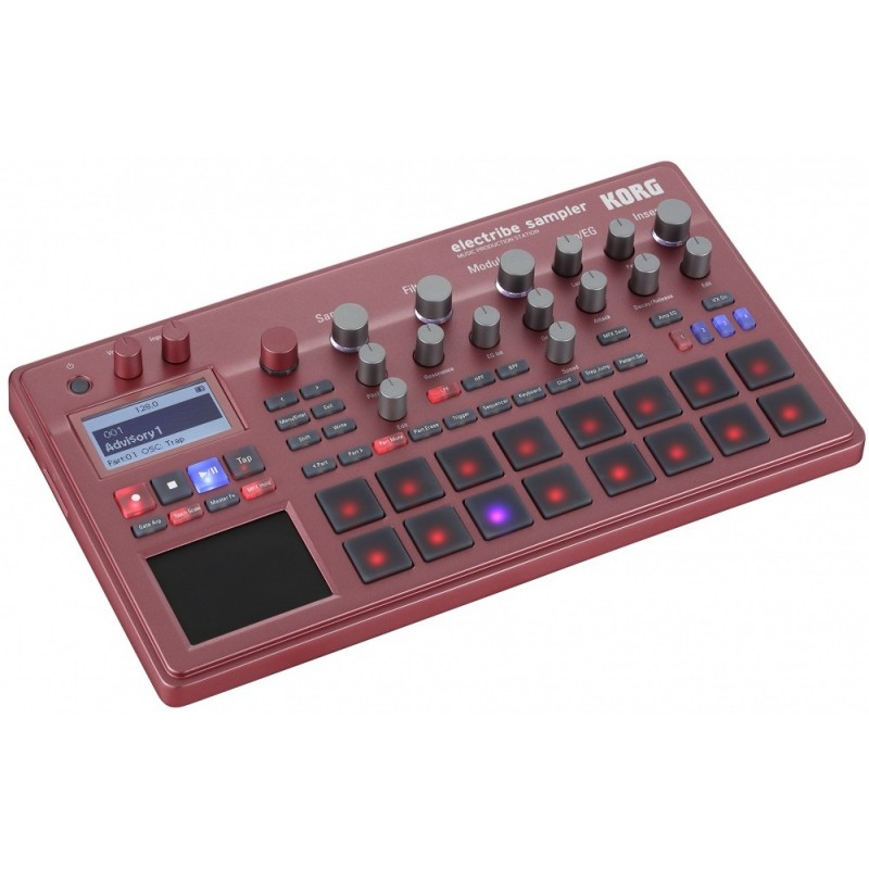 KORG ELECTRIBE 2 sampler RED - Kontroler DJ, DAW