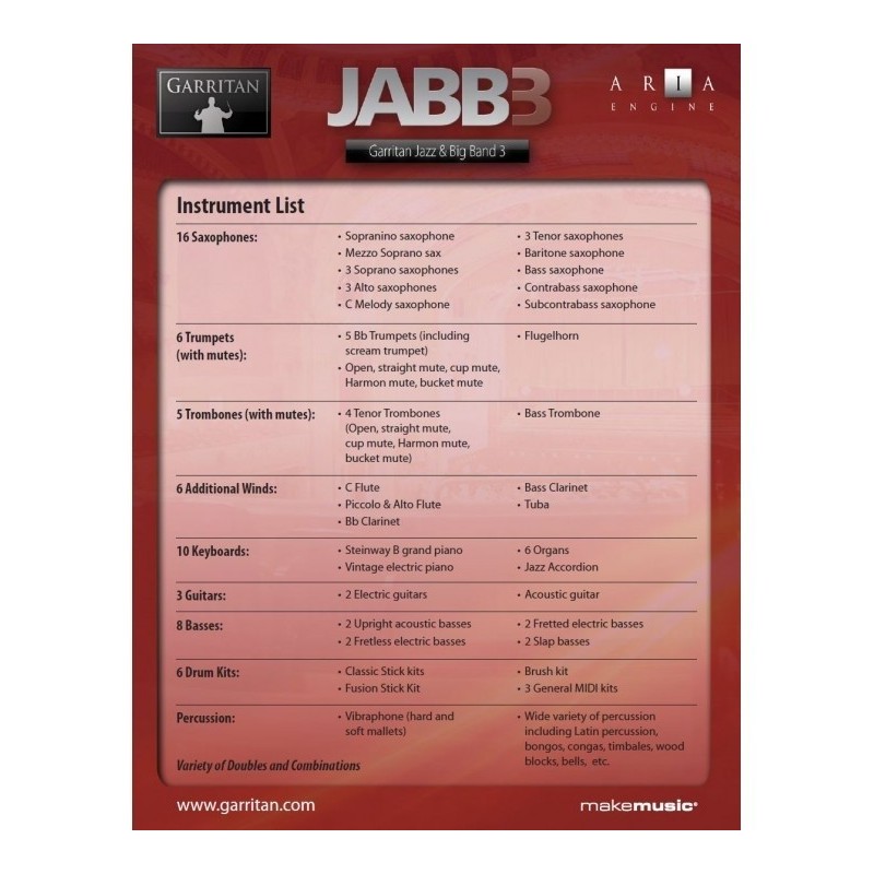 Garritan Jazz & Big Band 3 - sample Garritan Jazz & Big Band 3 - sample