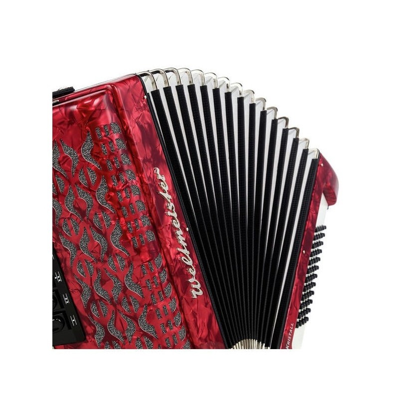 Weltmeister Kristall 30sls60slsIIIsls5 Red - akordeon