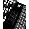 Weltmeister Romance 602 C-Handle Black - akordeon guzikowy