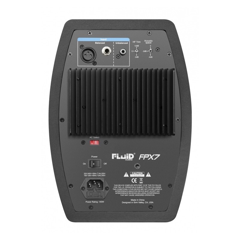 Fluid Audio FPX7 - Monitor studyjny, sztuka