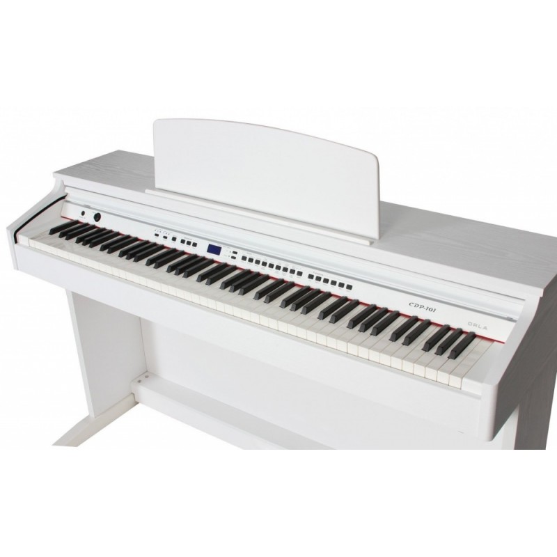 Orla CDP101 Biały Mat - Pianino cyfrowe