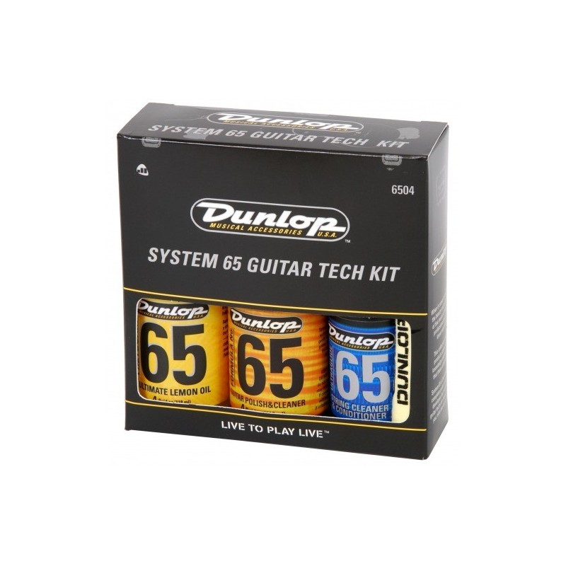 DUNLOP 6504 - zestaw preparatów do konserwacji gitar