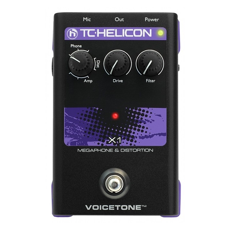 TC HELICON VoiceTone X1 - procesor wokalowy