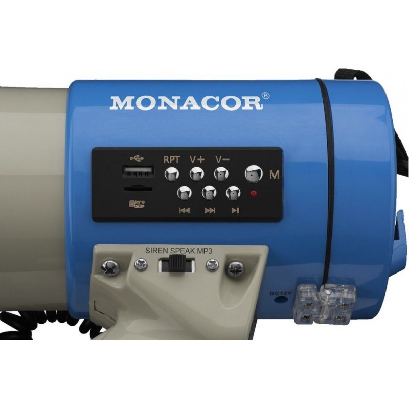 MONACOR TM-17M - megafon z MP3