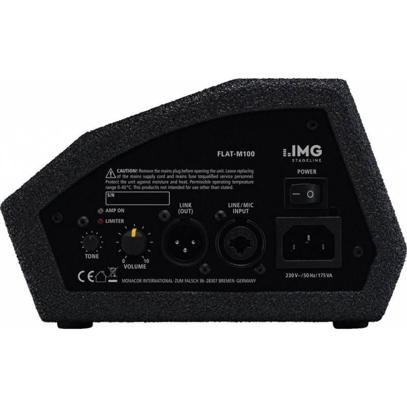 IMG STAGE LINE FLAT-M100 - monitor aktywny 100W