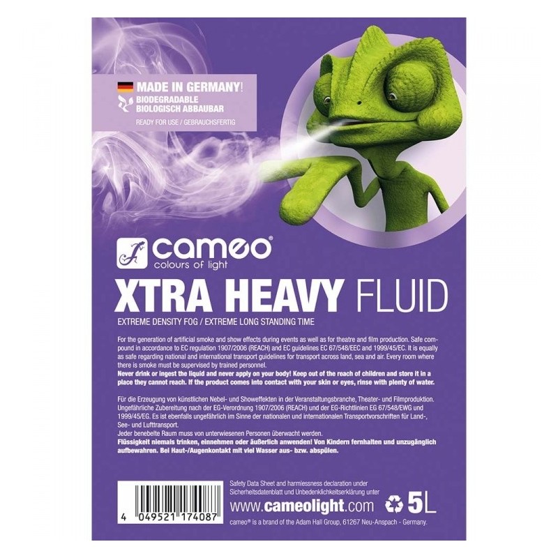 Cameo XTRA Heavy Fluid 5L - płyn do mgły