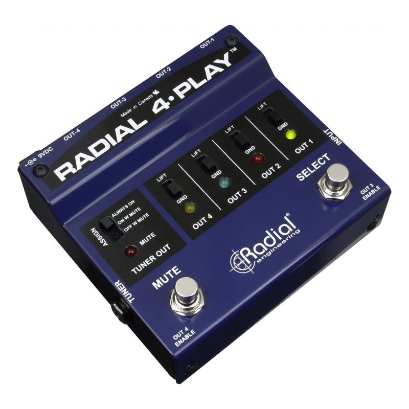 Radial Pro 4-Play - di-box