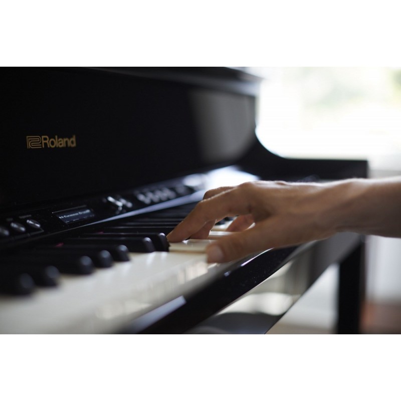 Roland LX705 CH Charcoal Black - Pianino cyfrowe
