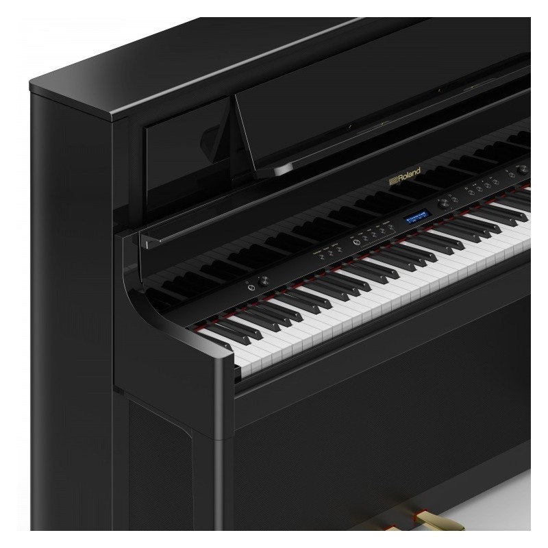 Roland LX708 PE Polished Ebony - Pianino cyfrowe