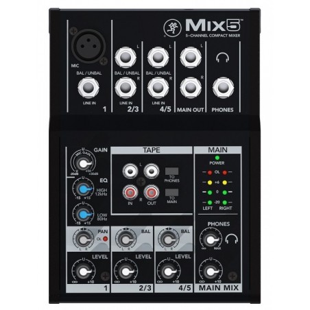 MACKIE MIX 5 - mikser analogowy