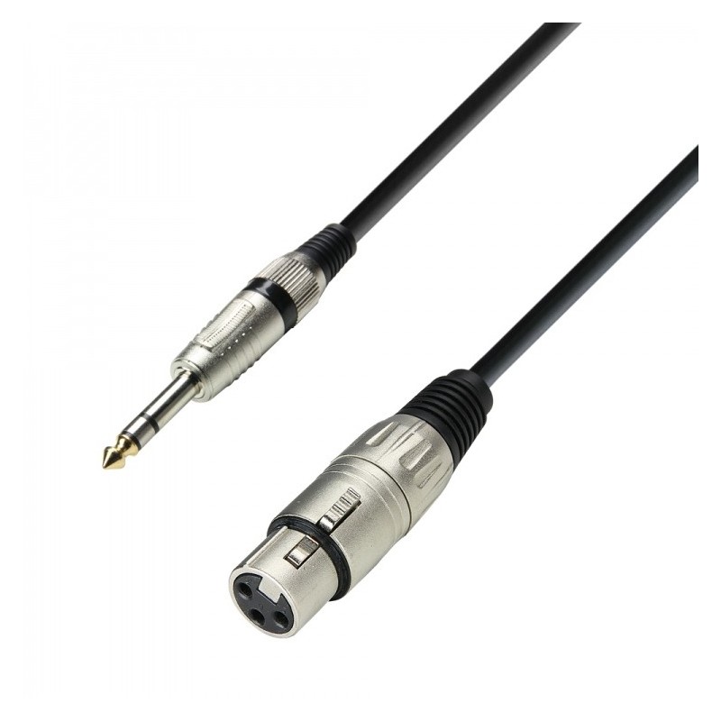 ADAM HALL K3BFV1000 JST - XLRF 10m - kabel mikrofonowy