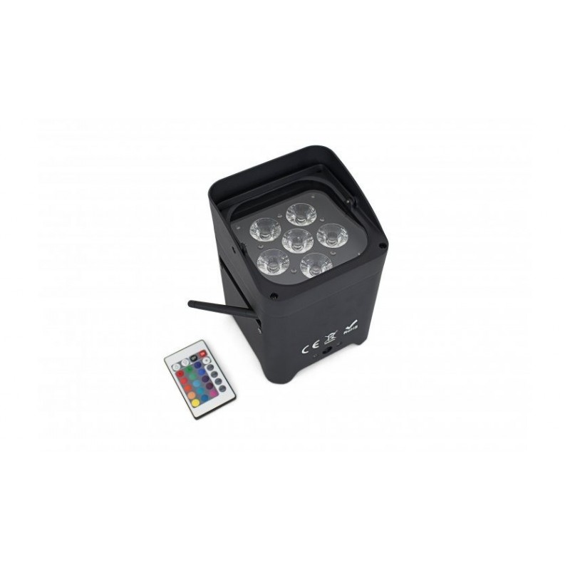 Fractal Lights UPLIGHT BATT 6x15 W RGBWA+UV - naświetlacz LED