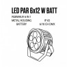 Fractal Lights LED PAR 6x12 W BATT - Reflektor LED
