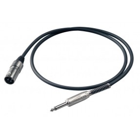 Proel BULK220LU1 - kabel Jack - XLR M 1m