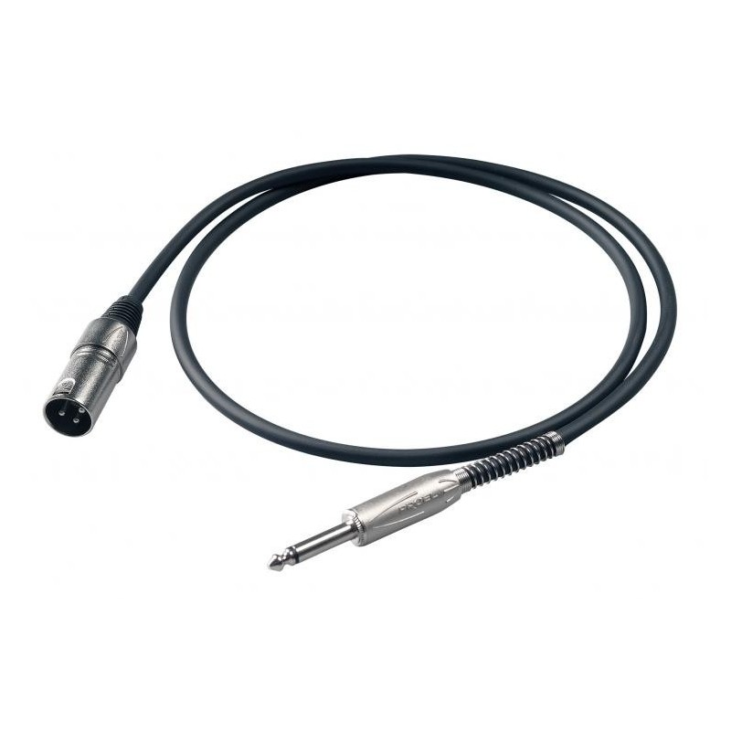 Proel BULK220LU1 - kabel Jack - XLR M 1m