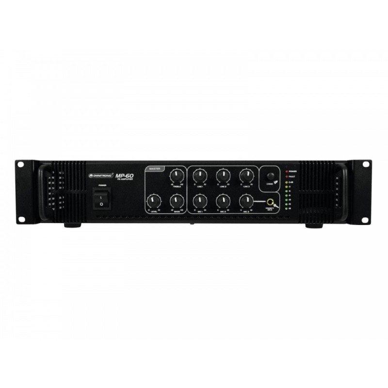OMNITRONIC MP-60 PA Mixing Amplifier - Wzmacniacz