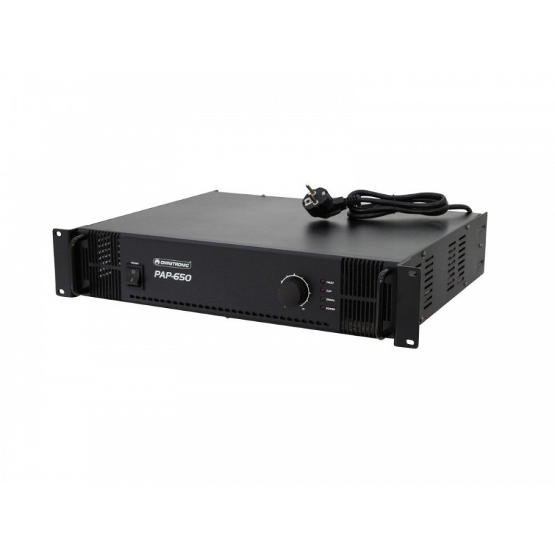 OMNITRONIC PAP-650 PA Amplifier - Wzmacniacz