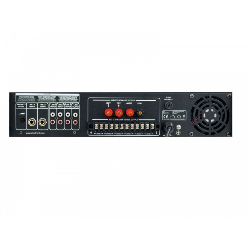 OMNITRONIC MPVZ-180.6 PA Mixing Amplifier - Wzmacniacz