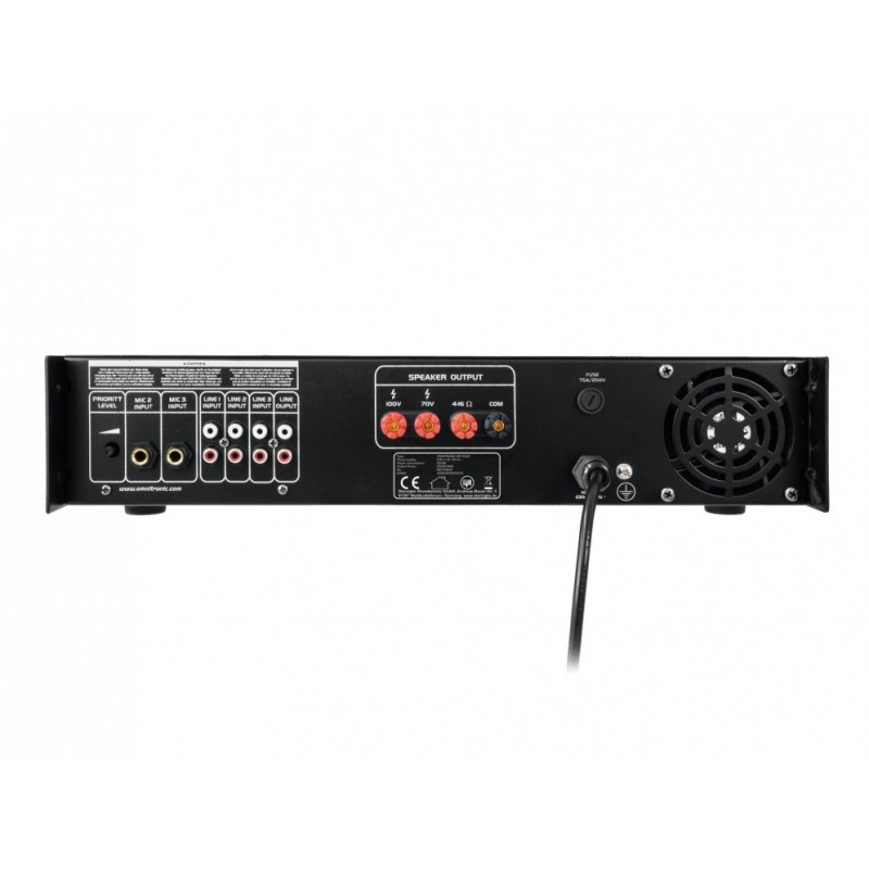 OMNITRONIC MP-250P PA Mixing Amplifier - Wzmacniacz